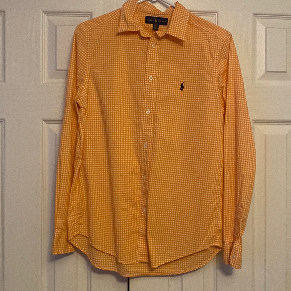 Big Boys Ralph Lauren button up shirt size:XL (18-20) in like new condition